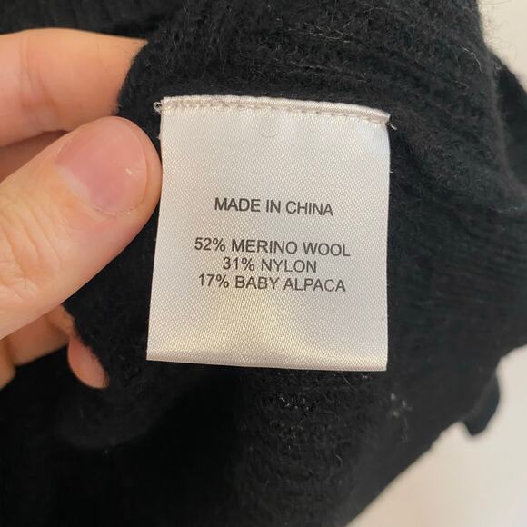 Quince Womens Size Small Half Zip Pullover Sweater Merino Wool Baby Alpaca Blend - Picture 5 of 5